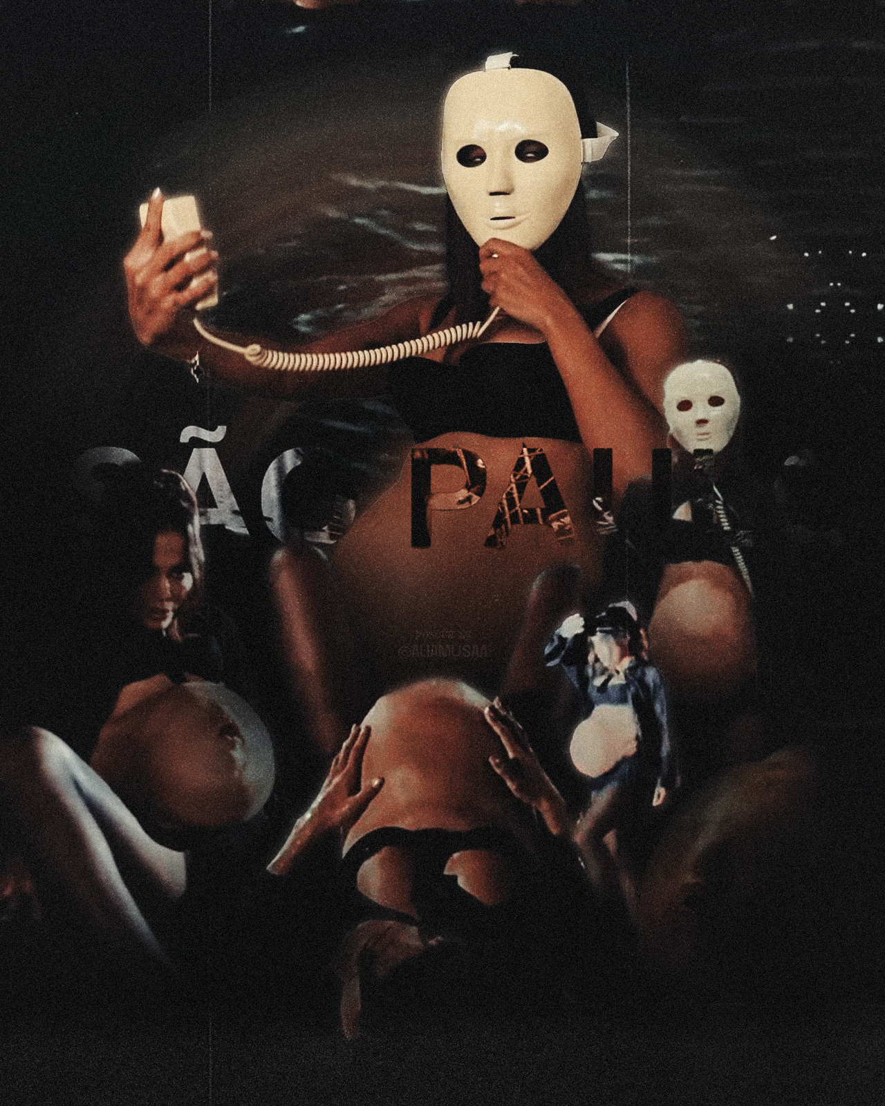 the weeknd ft anitta - são paulo - poster