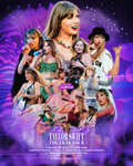 taylor swift - the eras tour - chicago night 2 - poster