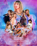 taylor swift - the eras tour - los angeles night 2 - poster