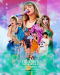 taylor swift - the eras tour - tokyo night 4 - poster