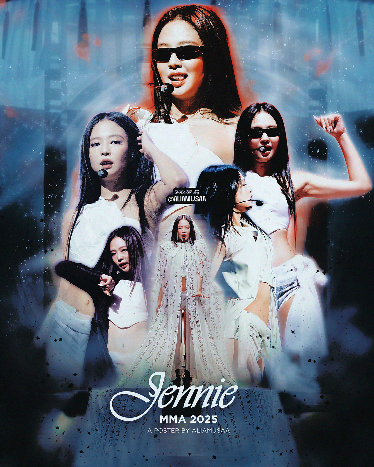 jennie - mma 2025 - poster