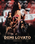 demi lovato - one night only at the palladium - poster