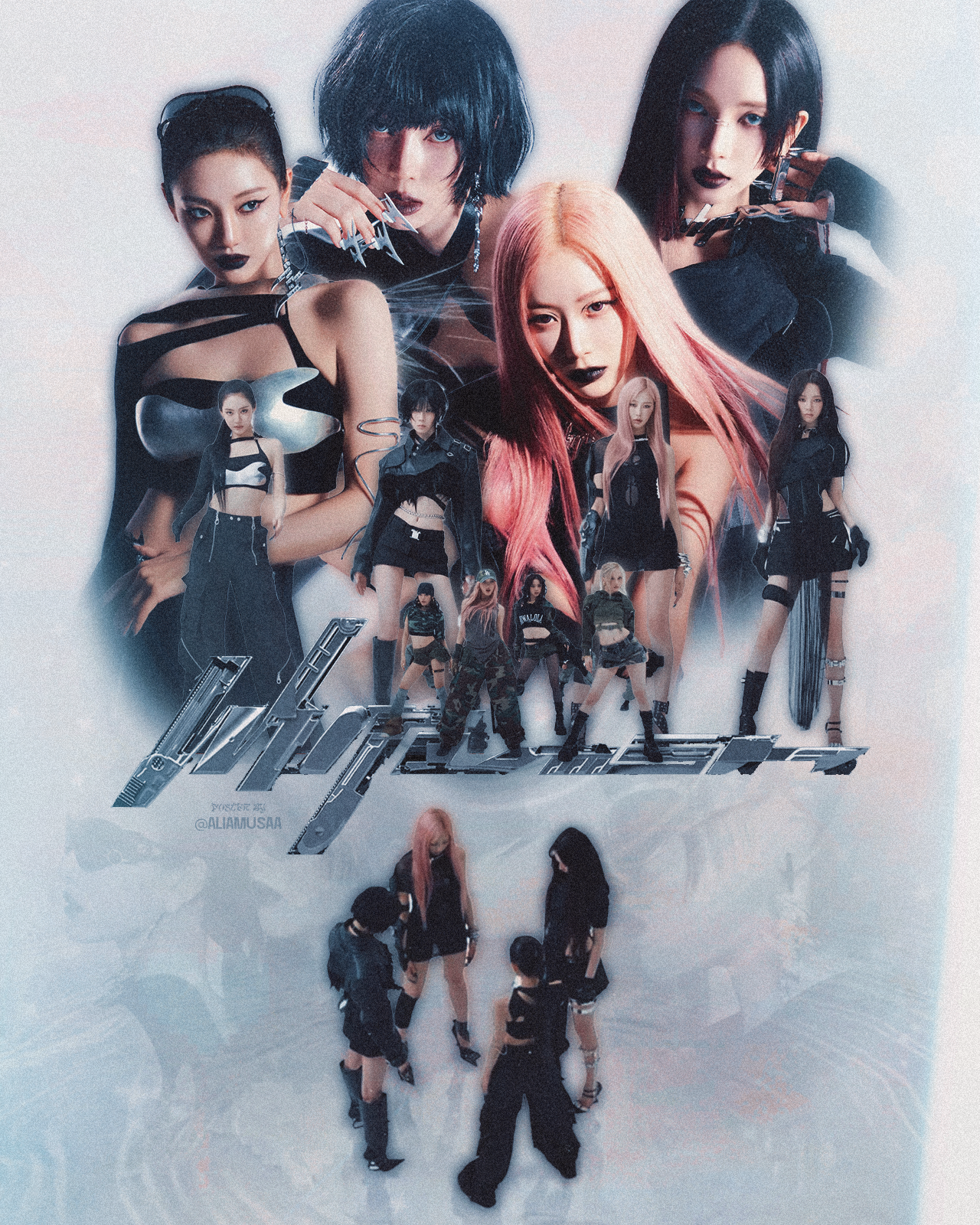 aespa - whisplash - poster