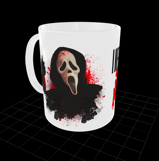 ghost face - mug