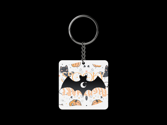 spooky bat - keychain